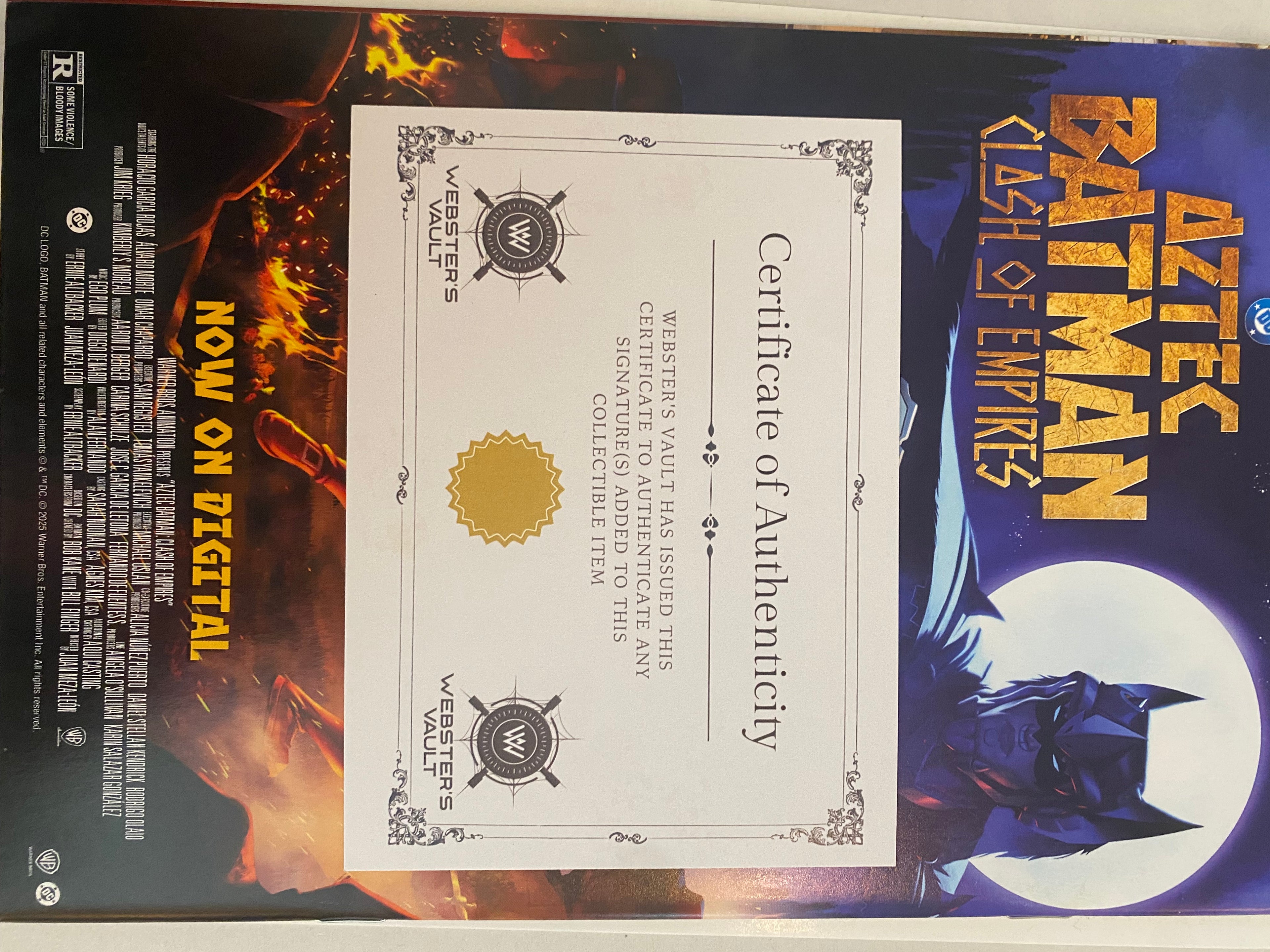 ABSOLUTE BATMAN 2025 ANNUAL #1 - DANIEL WARREN JOHNSON 3rd PRINTING SIGNED W COA