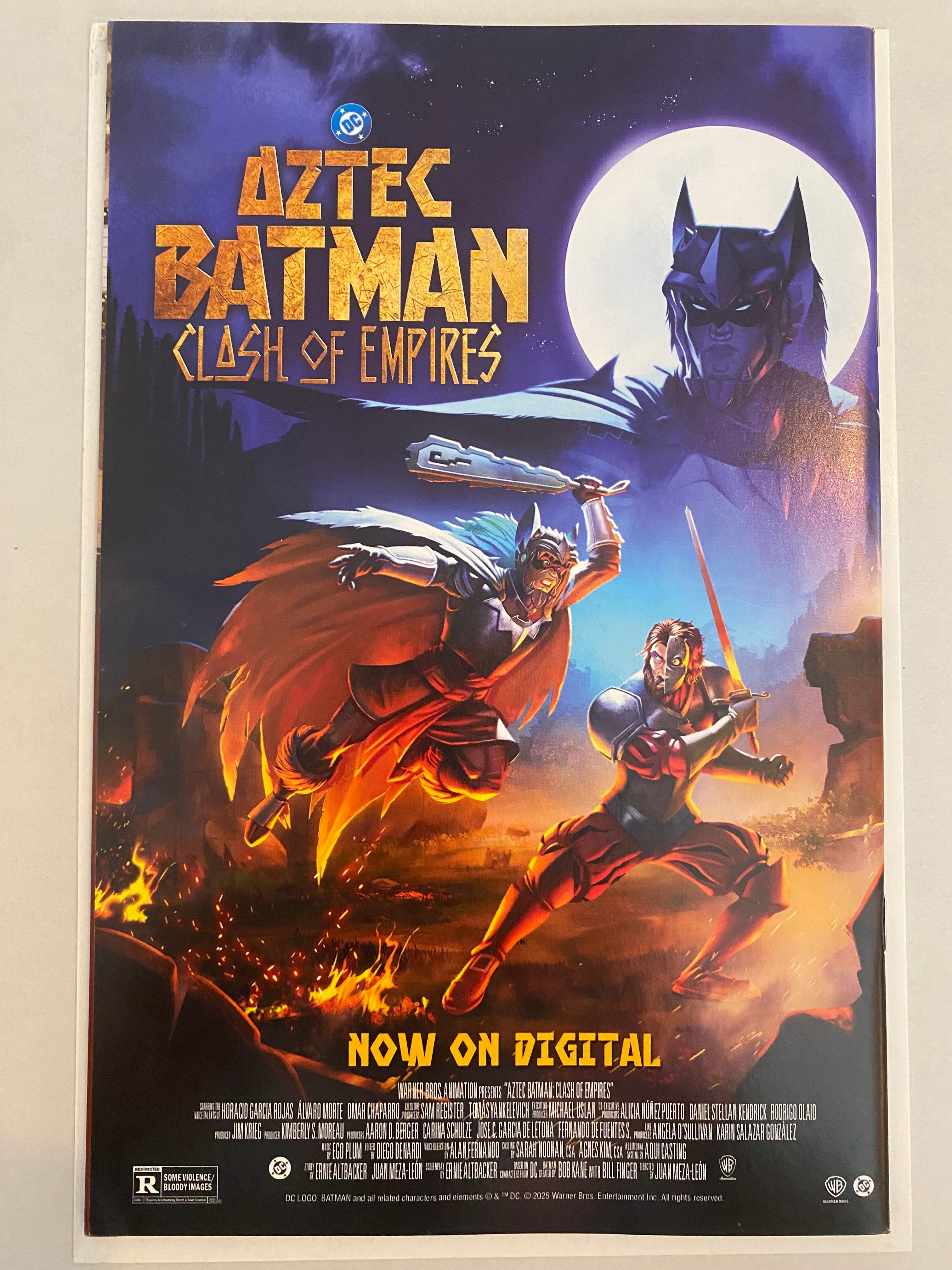 ABSOLUTE BATMAN 2025 ANNUAL #1 - DANIEL WARREN JOHNSON 3rd PRINTING SIGNED W COA