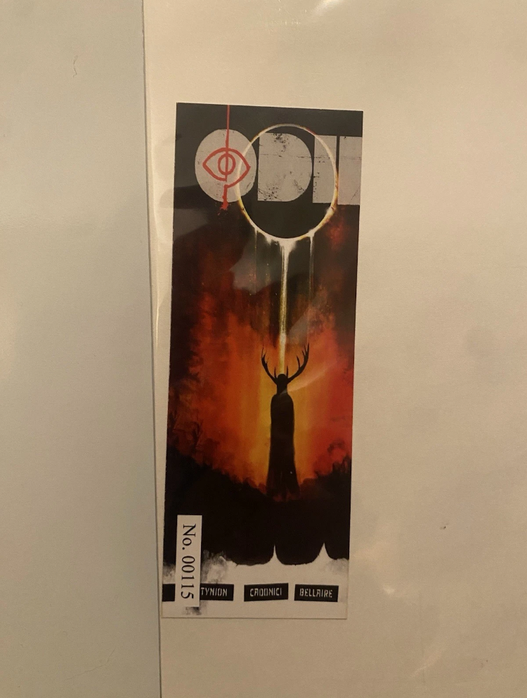 ODIN #1 EXCLUSIVE VARIANT COVER JEFF MONK  LTD 350 w/ COA  TYNION IMAGE COMICS